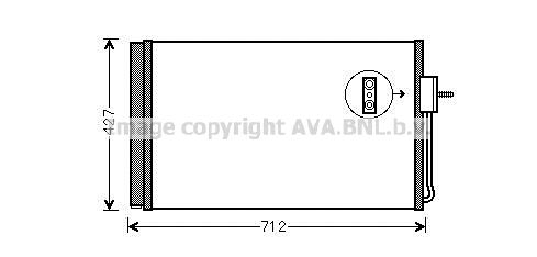 AVA QUALITY COOLING kondensatorius, oro kondicionierius OL5611D